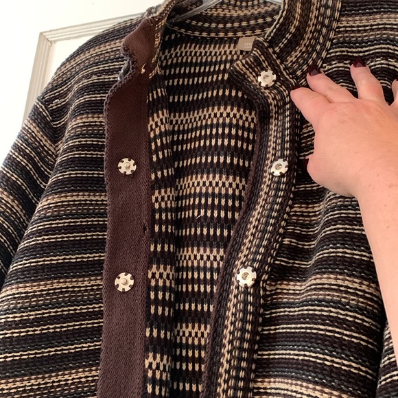 Croft & Barrow kimono sleeve, open front sweater - Picture 5 of 13